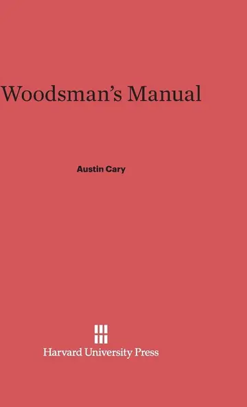 Cover of Woodsman's Manual