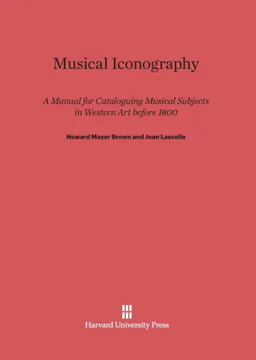 Cover of Musical Iconography