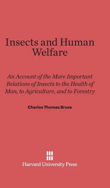 Cover of Insects and Human Welfare
