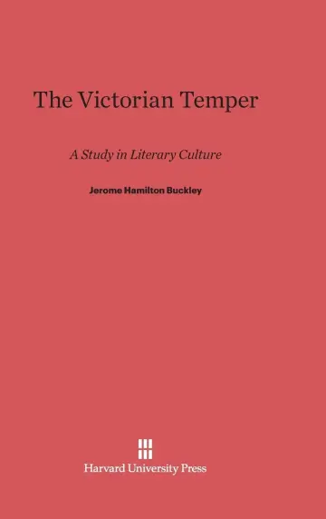 Cover of The Victorian Temper