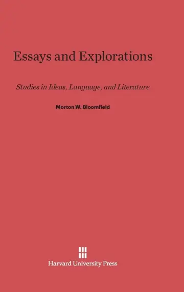 Cover of Essays and Explorations