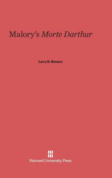 Cover of Malory's Morte Darthur