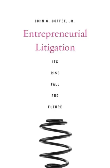 Cover of Entrepreneurial Litigation