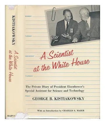 Cover of A Scientist at the White House
