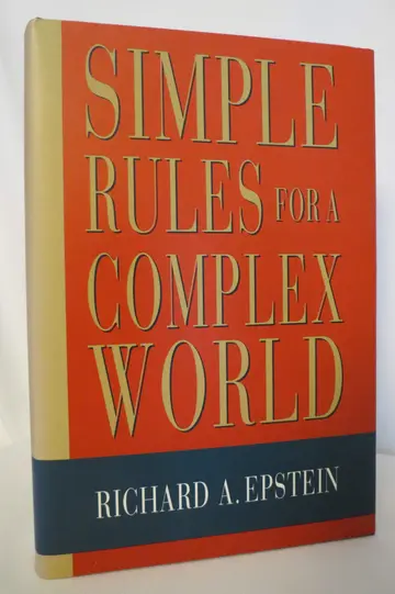 Cover of Simple Rules for a Complex World