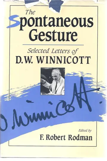 Cover of The Spontanious Gesture – Selected Letters of W Winnicott