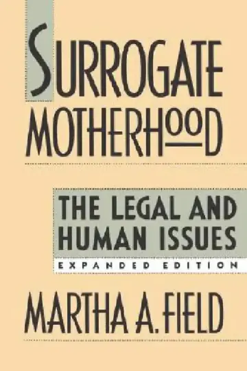 Cover of Surrogate Motherhood