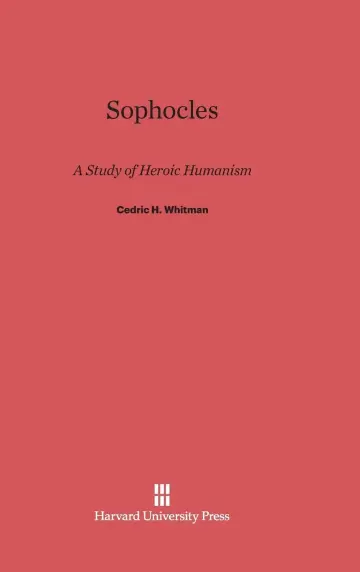 Cover of Sophocles