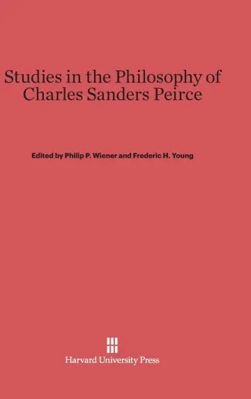 Cover of Studies in the Philosophy of Charles Sanders Peirce
