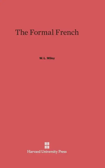 Cover of The Formal French