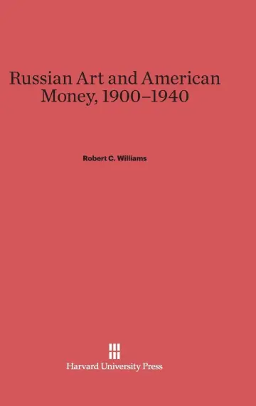 Cover of Russian Art and American Money, 1900-1940