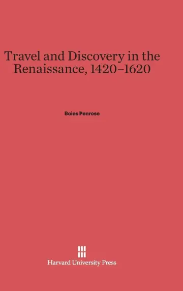 Cover of Travel and Discovery in the Renaissance, 1420-1620