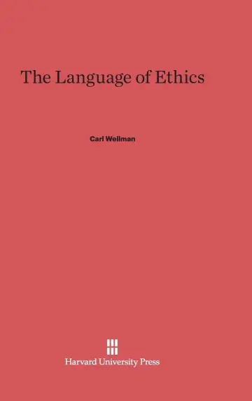 Cover of The Language of Ethics