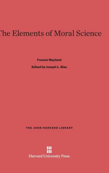 Cover of The Elements of Moral Science