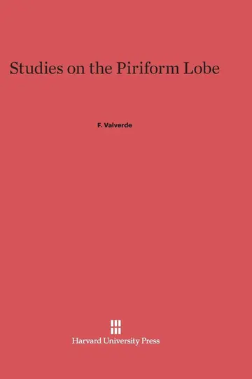 Cover of Studies on the Piriform Lobe