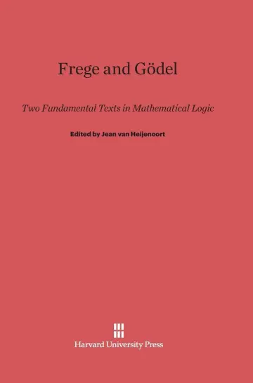 Cover of Frege and Gdel