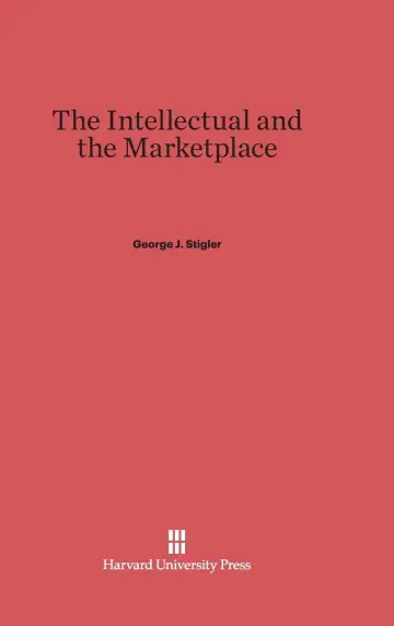 Cover of The Intellectual and the Marketplace