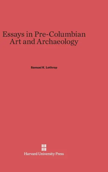 Cover of Essays in Pre-Columbian Art and Archaeology