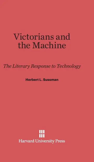 Cover of Victorians and the Machine