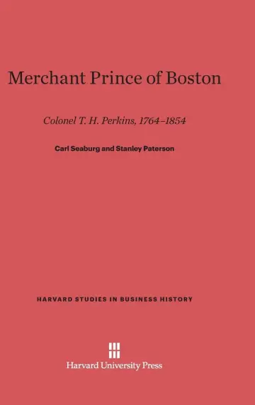 Cover of Merchant Prince of Boston