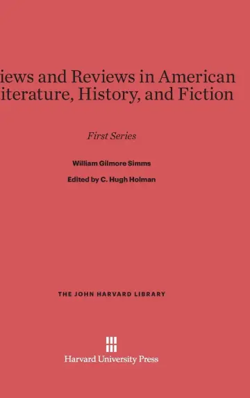 Cover of Views and Reviews in American Literature, History, and Fiction