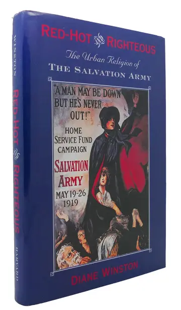 Cover of Red–Hot & Righteous – The Urban Religion of the Salvation Army