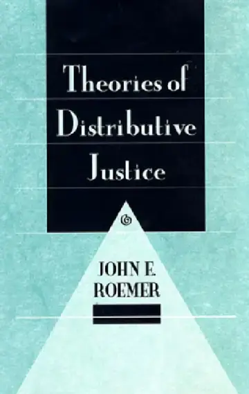 Cover of Theories of Distributive Justice