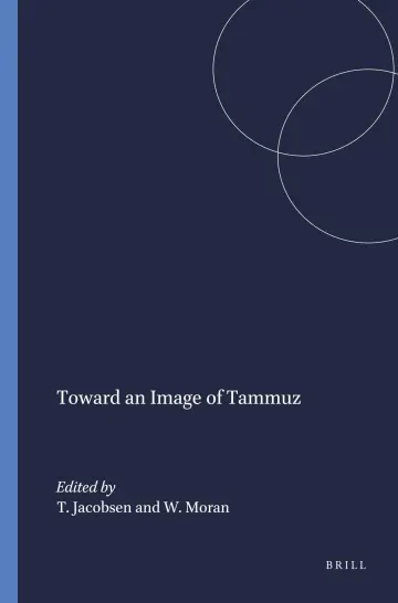 Cover of Toward an Image of Tammuz