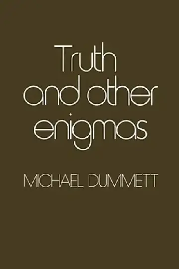 Cover of Truth and Other Enigmas