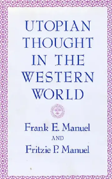 Cover of Utopian Thought in the Western World