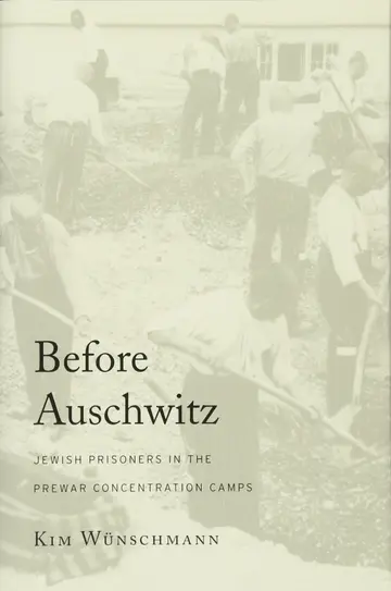 Cover of Before Auschwitz