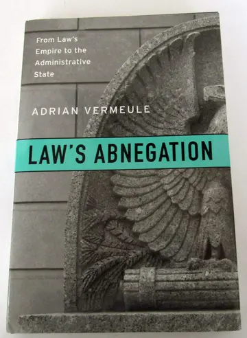 Cover of Law s Abnegation