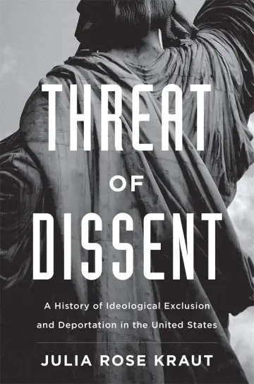 Cover of Threat of Dissent – A History of Ideological Exclusion and Deportation in the United States