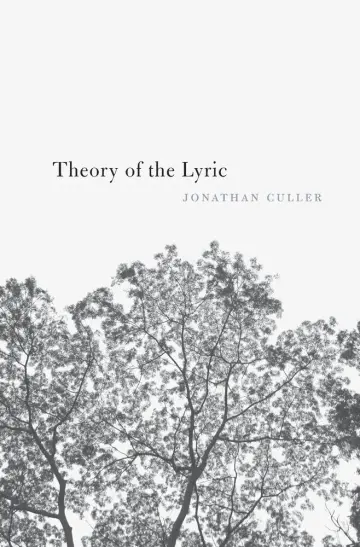 Cover of Theory of the Lyric