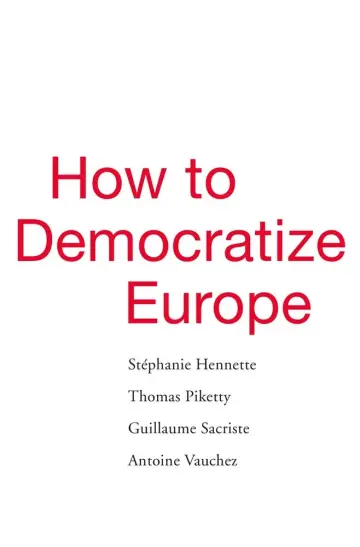 Cover of How to Democratize Europe