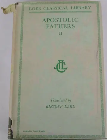 Cover of Apostolic Fathers