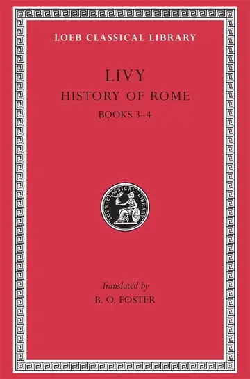 Cover of History of Rome, Volume II – Books 3–4