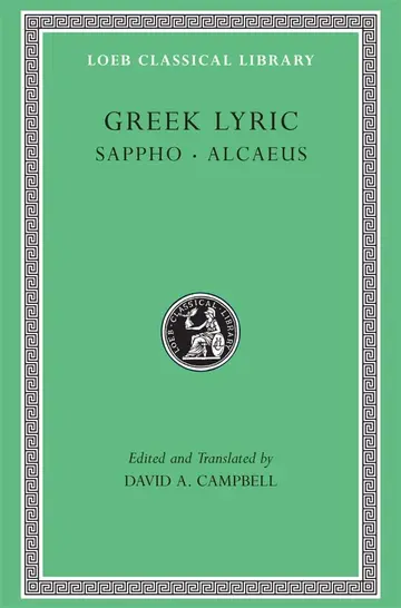 Cover of Greek Lyric