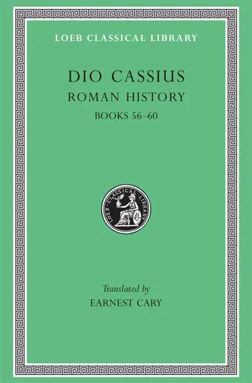 Cover of Roman History, Volume VII – Books 56–60 (Greek)