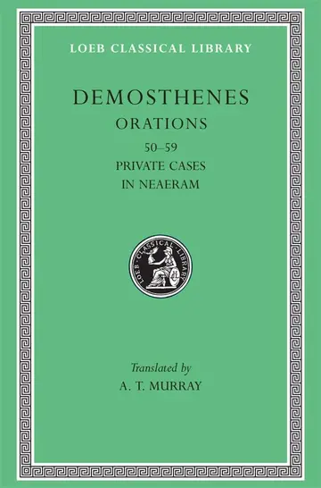 Cover of Orations, Volume VI – Orations 50–59