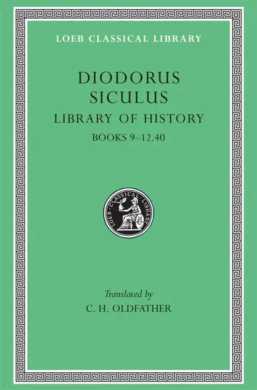 Cover of Diodorus Siculus Books Ix-XII
