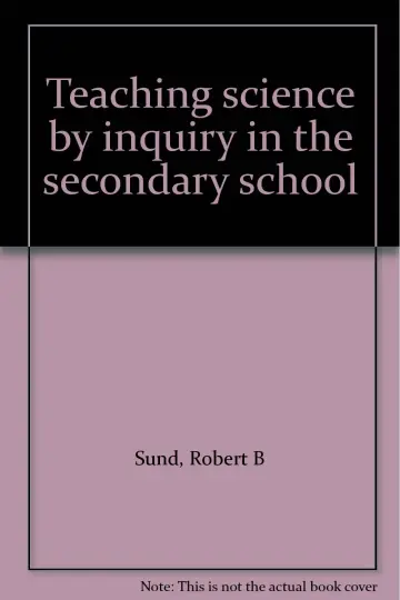 Cover of Teaching Science by Inquiry in the Secondary School