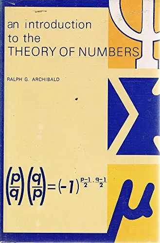 Cover of An introduction to the theory of numbers