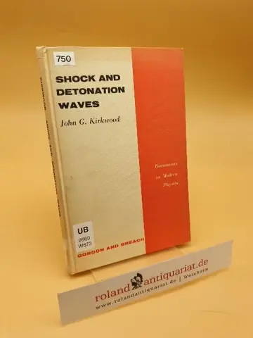 Cover of Shock and Detonation Waves