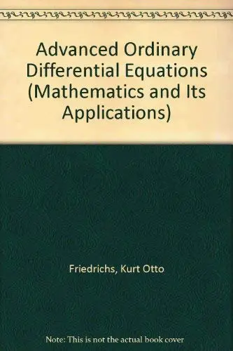 Cover of Advanced Ordinary Differential