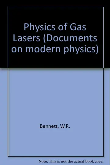 Cover of Physics of Gas Lasers