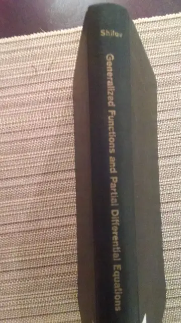 Cover of Generalized Functions and Partial Differential Equations