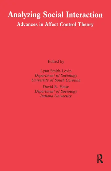 Cover of Analyzing Social Interaction