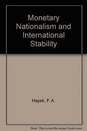 Cover of Monetary Nationalism and International Stability