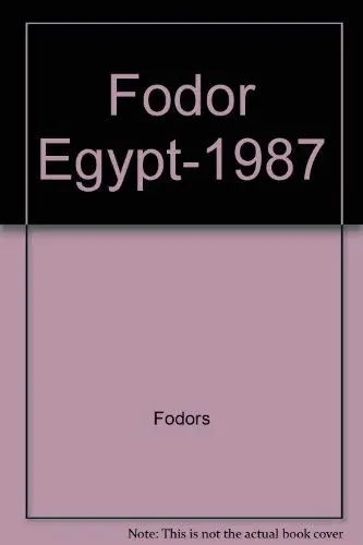 Cover of Fd Egypt 1987